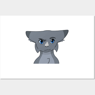 Bluestar Bust Posters and Art